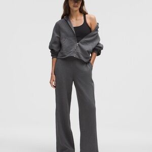 Lululemon Waffle Scuba Wide Leg Pant